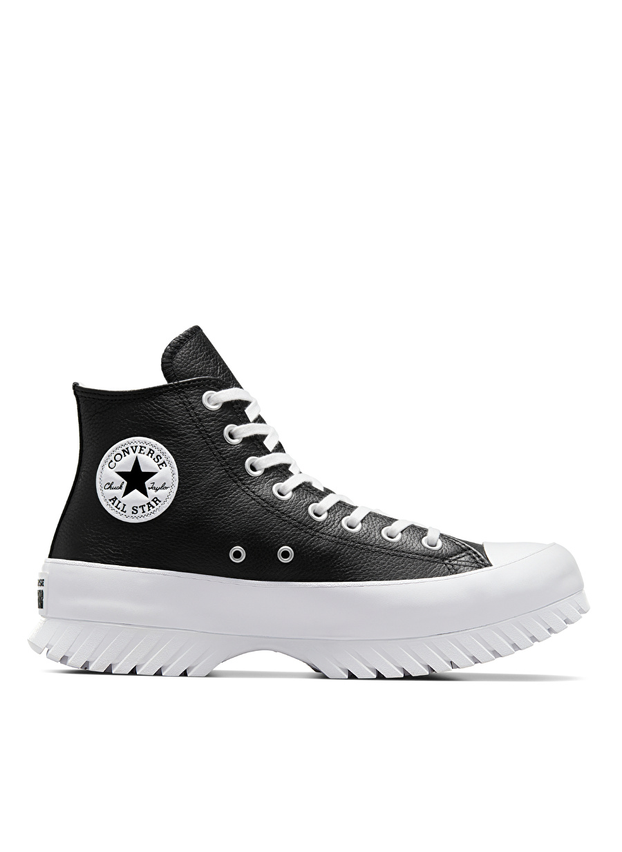 Converse Siyah Kadın Deri Lifestyle Ayakkabı A03704C CHUCK TAYLOR ALL STAR LU