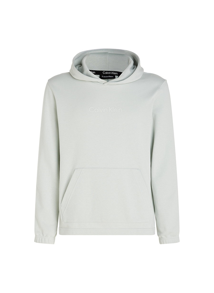 Calvin Klein Gri Erkek Kapüşon Yaka Sweatshirt 00GMS3W303GN9 PW - SWEAT HOODIE