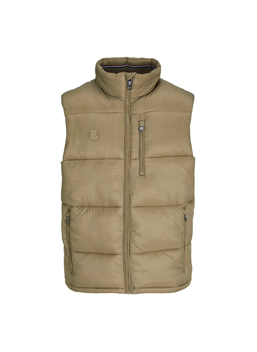 Jack & Jones Kahve Erkek Mont JPRBLUEDDIE PUFFER VEST