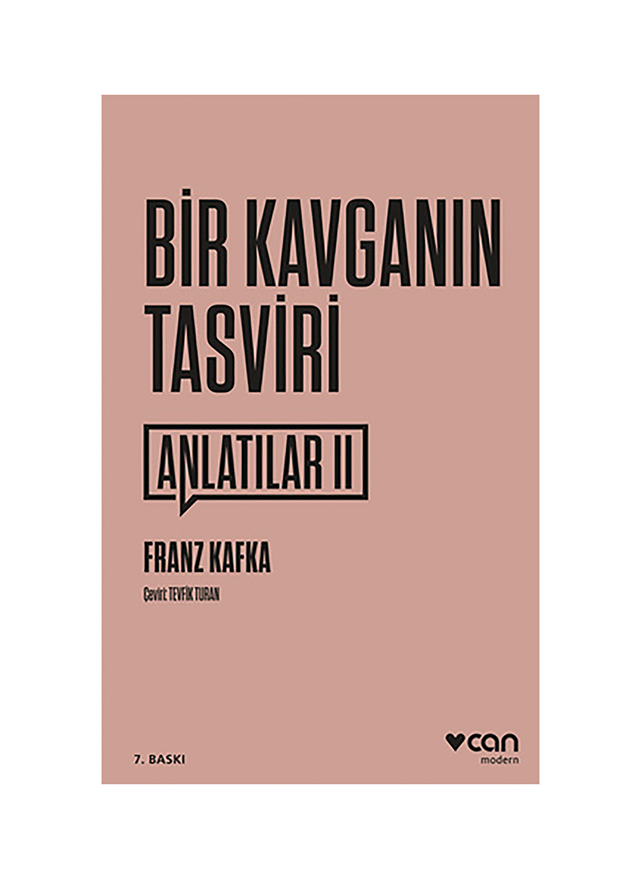 Can Kitap Bir Kavganın Tasviri / Anlatılar II