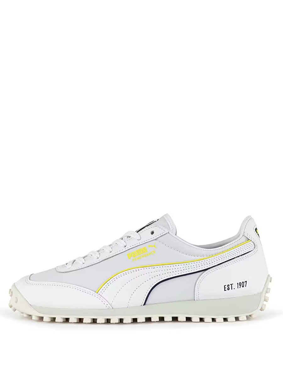 Puma Beyaz - Sarı Erkek Lifestyle Ayakkabı 10731001 Fast Rider  Fenerbahce