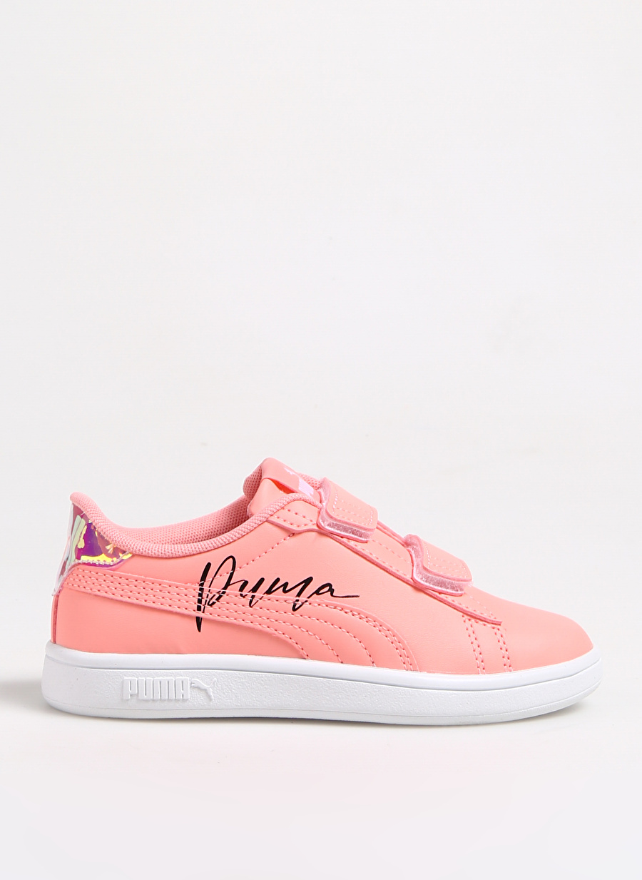 Puma Pembe Kız Çocuk Yürüyüş Ayakkabısı 39257403 Puma Smash 3.0 L Crystal V