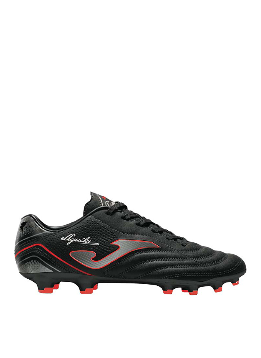 Joma Siyah - Kırmızı Erkek Halı Saha Ayakkabısı AGUW2301FG AGUILA 2301 BLACK RED