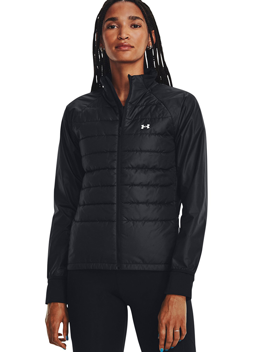 Under Armour Siyah Kadın Mont 1380874-001 UA STRM INS RUN HBD JKT