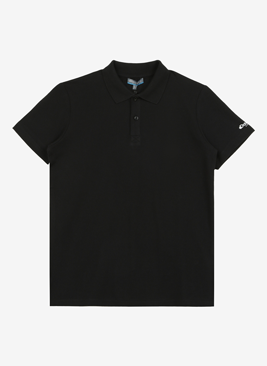 Discovery Expedition Siyah Çocuk Polo T-Shirt D3WU-TST6