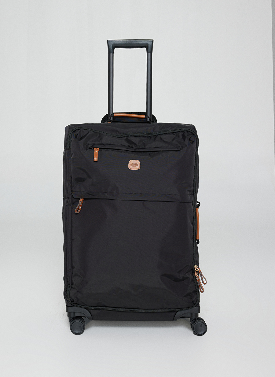 Brıcs Siyah Unisex 44x71x27 cm Çekçekli Kumaş Valiz BXL58139.101 Trolley