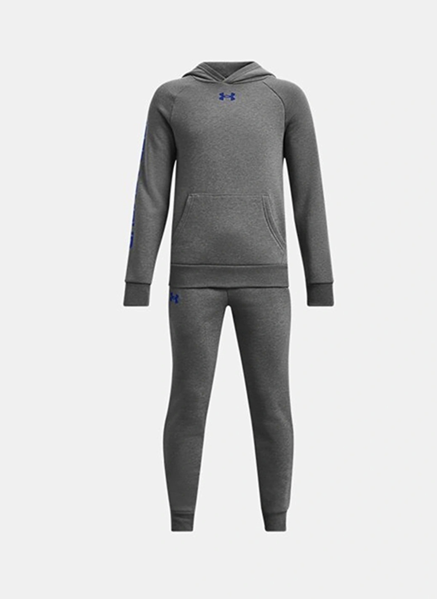 Under Armour Gri Erkek Çocuk Eşofman Takımı 1379802-025 UA Rival Fleece Suit