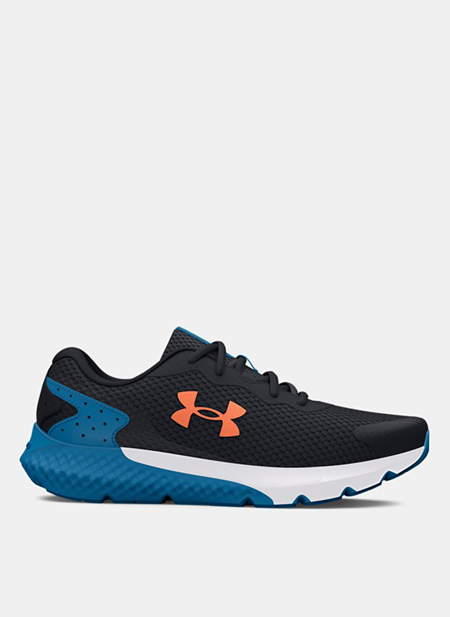 Under Armour Siyah Erkek Çocuk Koşu Ayakkabısı 3024982-004 UA BPS Rogue 3 AL