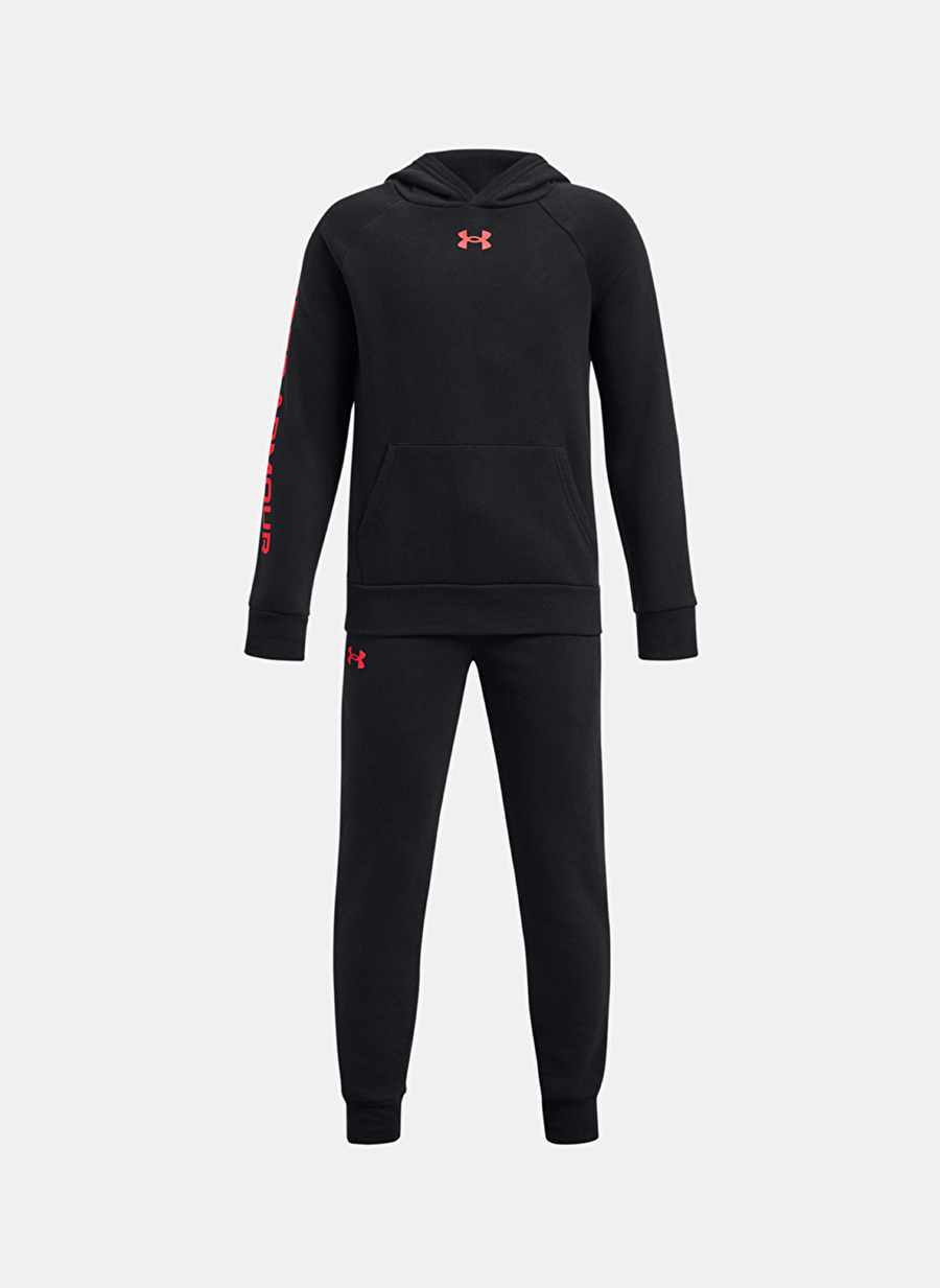 Under Armour Siyah Erkek Çocuk Eşofman Takımı 1379802-001 UA Rival Fleece Suit