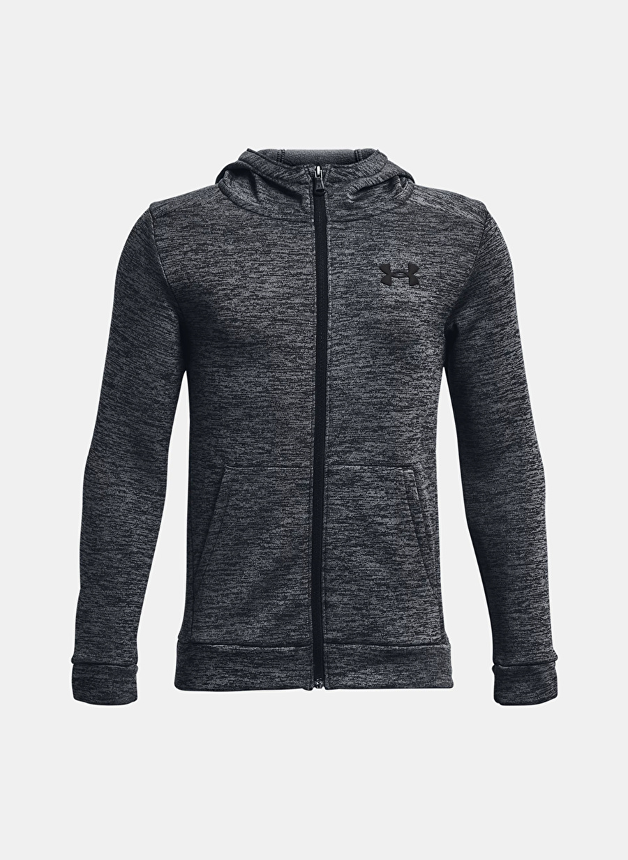 Under Armour Gri Erkek Çocuk Sweatshirt 1373541-012 UA Armour Fleece FZ