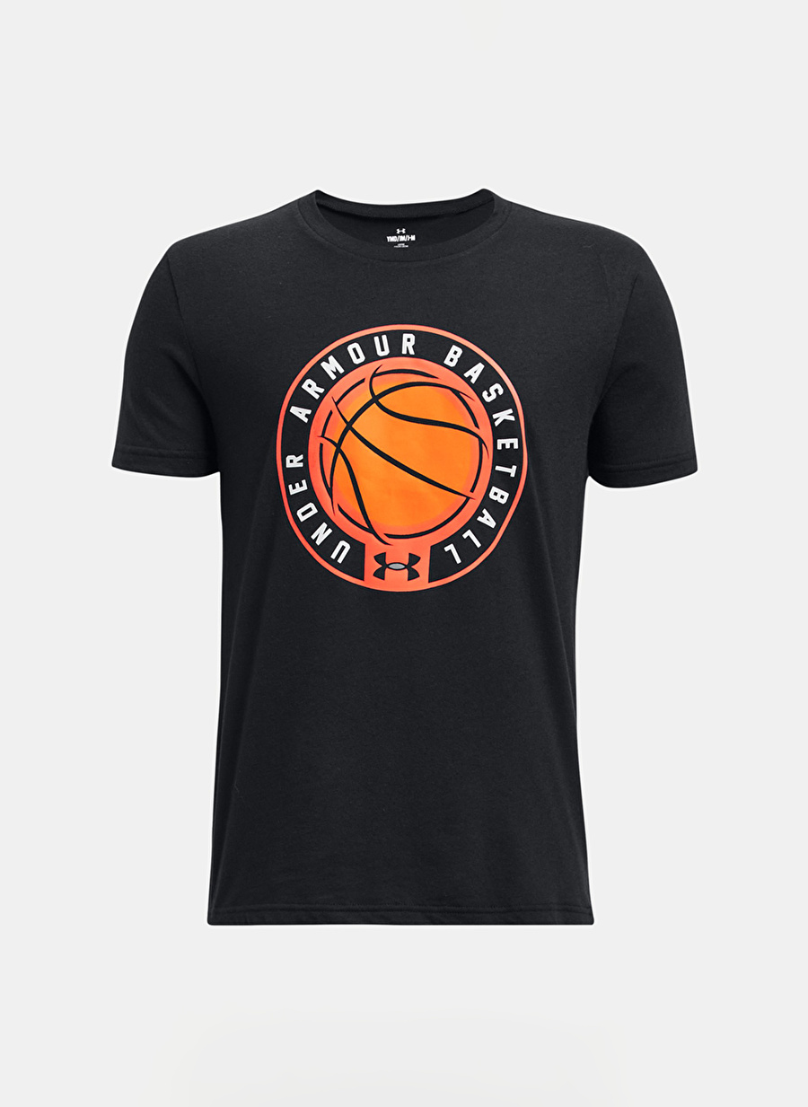 Under Armour Siyah Erkek Çocuk T-Shirt 1380049-001 UA BBALL ICON SS