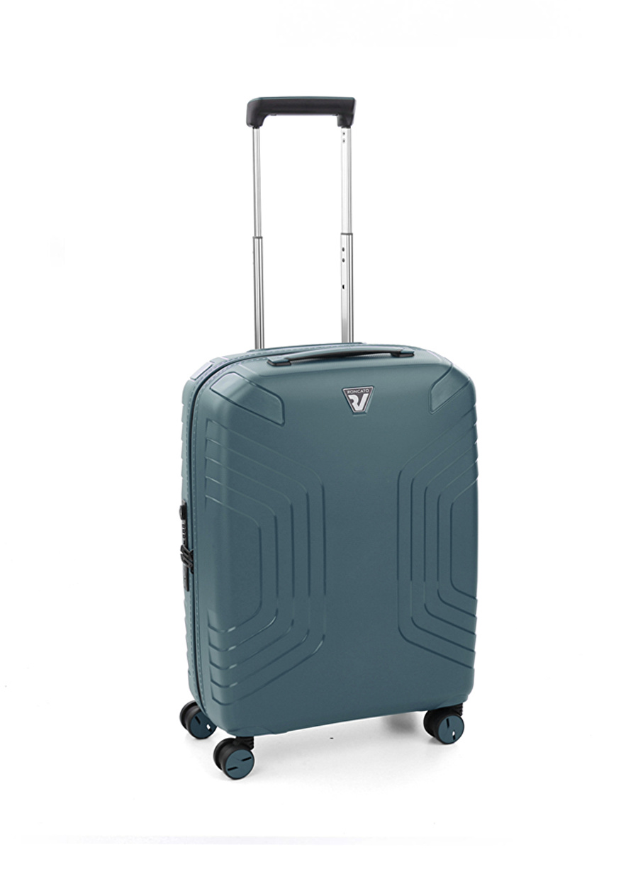 Roncato Mavi - Petrol Unisex 40x55x20 cm Kabin Boy Çekçekli Sert Valiz 57635787 YPSİLON 4.0 TROLLEY