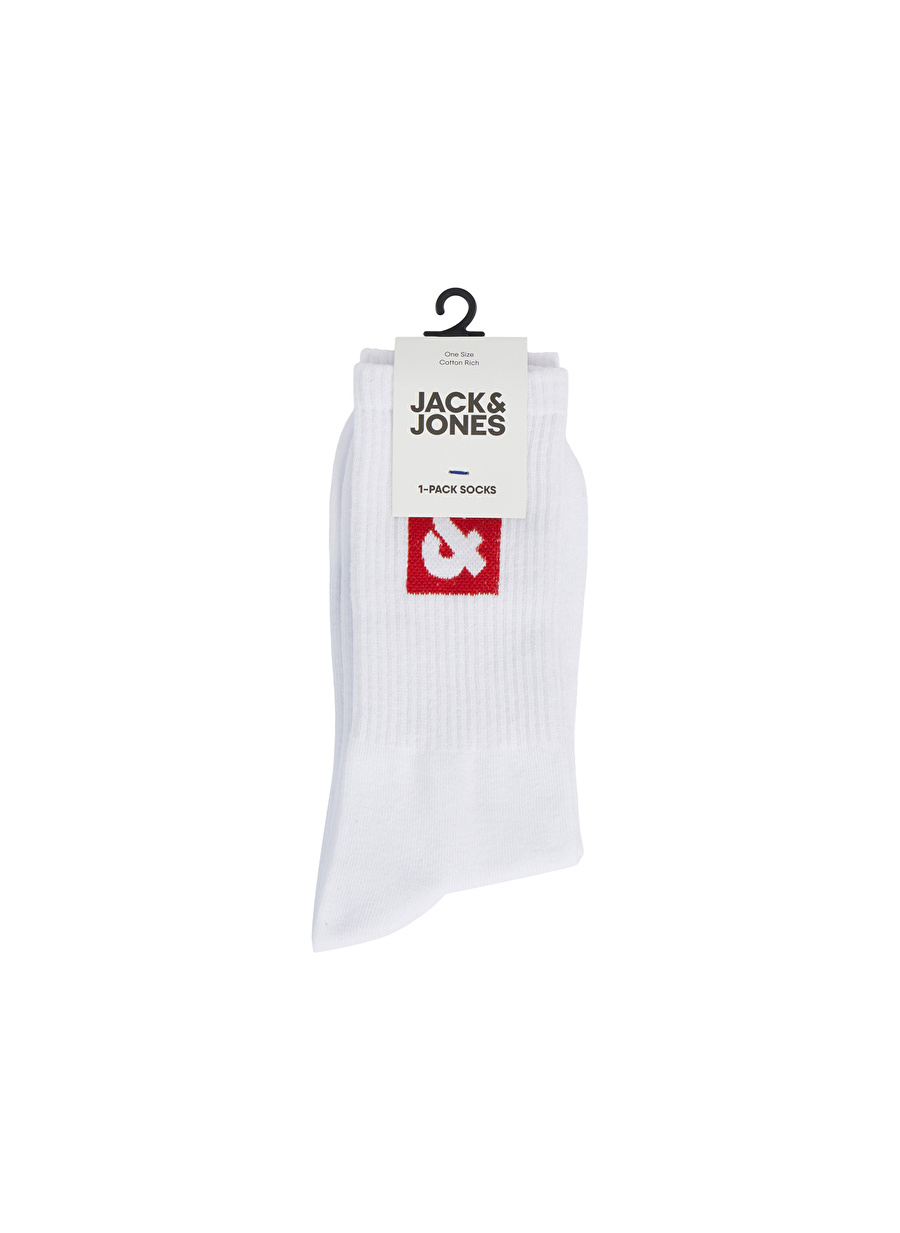 Jack & Jones Kırmızı Erkek Çorap 12240474_JACDAN LOGO TENNIS SOCK