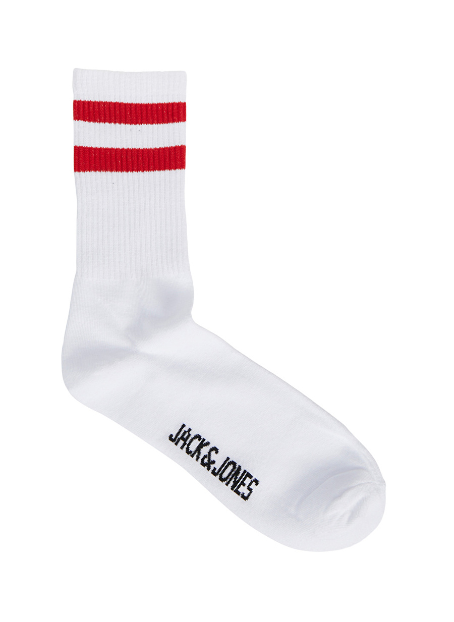 Jack & Jones Kırmızı Erkek Çorap 12240479_JACAEDAN TENNIS SOCK SN