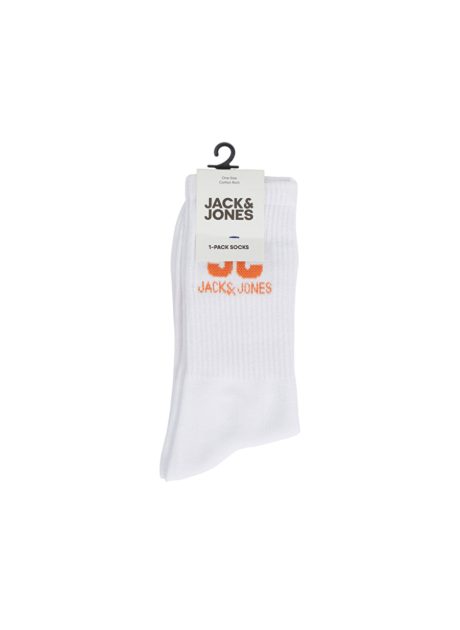 Jack & Jones Turuncu Erkek Çorap 12240976_JACJJ LOGO TENNIS SOCK