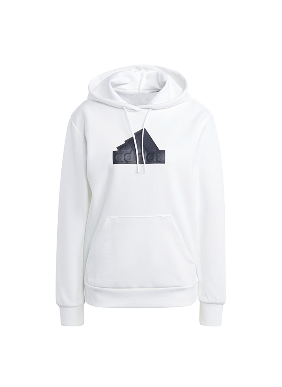 adidas Beyaz Kadın Sweatshirt IM4875-W FI BOS HOODIE