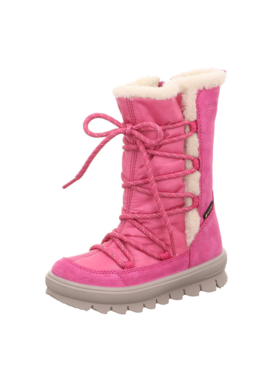 Superfit Pembe Kız Çocuk Gore-Tex Süet + Tekstil Çizme FLAVIA 1-000223-5500-2