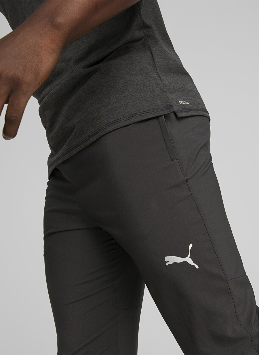 Puma Siyah Erkek Regular Fit Eşofman Altı 52316201 RUN FAVORITE TAPERED PANT   _4