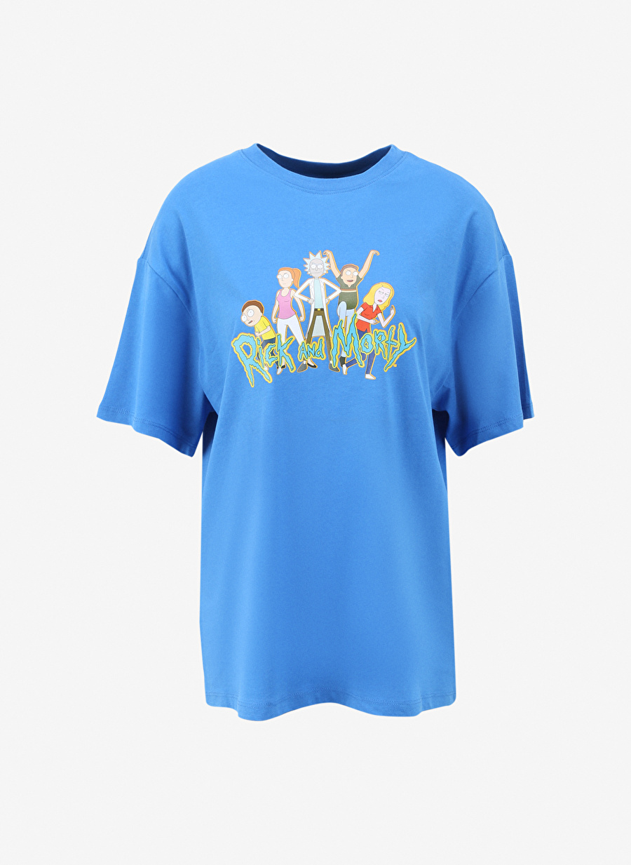 Mavi Mavi Kadın T-Shirt M1610955-70901 RICK AND MORTY BASKI