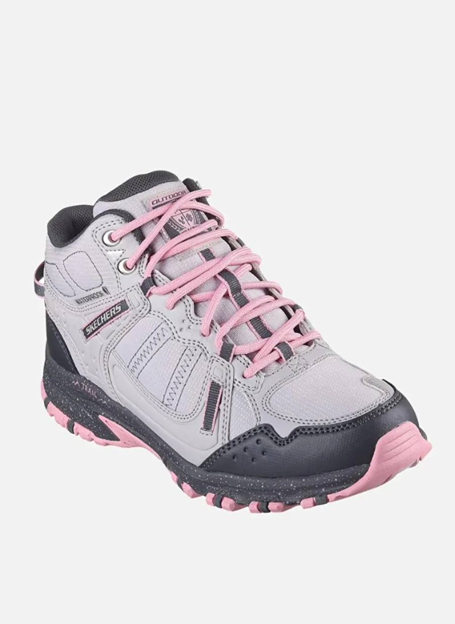 Skechers Gri - Pembe Kadın Outdoor Ayakkabısı 180021 GYPK HILLCREST  _2