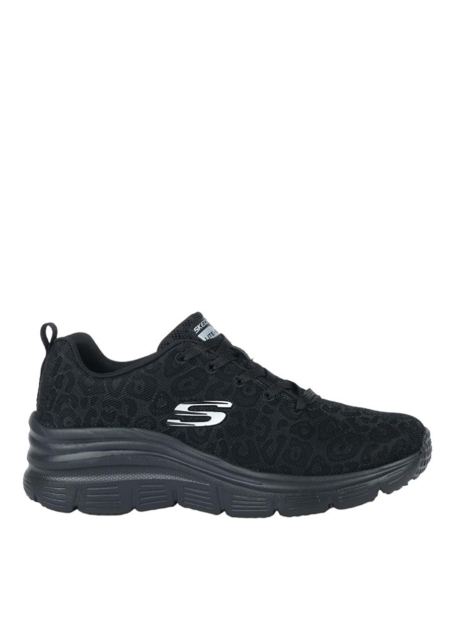 Skechers Siyah Kadın Lifestyle Ayakkabı 88888179TK BBK FASHION FIT