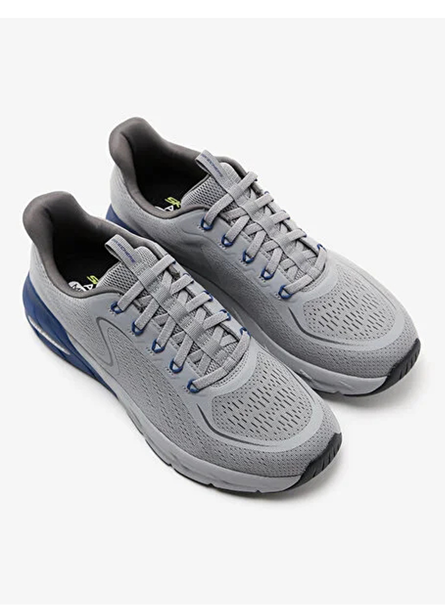 Skechers Gri - Mavi Erkek Lifestyle Ayakkabı 232664 GYBL MAX PROTECT SPORT _3