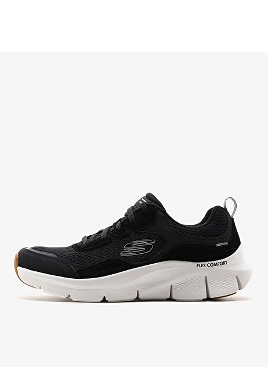 Skechers Siyah - Beyaz Erkek Lifestyle Ayakkabı 232685 BKW FLEX COMFORT