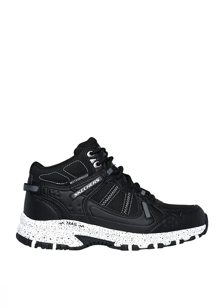 Skechers Siyah - Beyaz Kadın Outdoor Ayakkabısı 180021 BKW HILLCREST  