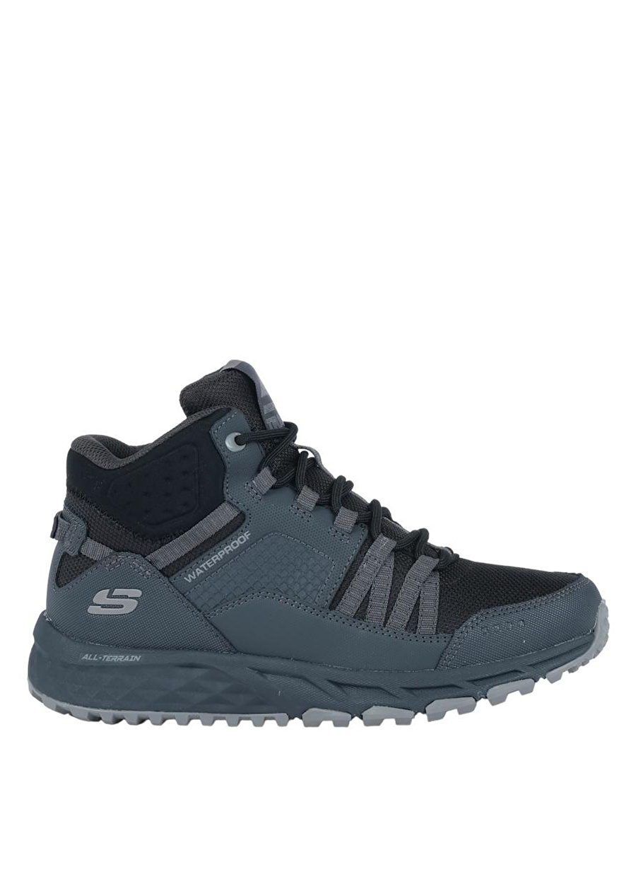 Skechers Gri - Siyah Kadın Outdoor Ayakkabısı 180063 CCBK ESCAPE PLAN  