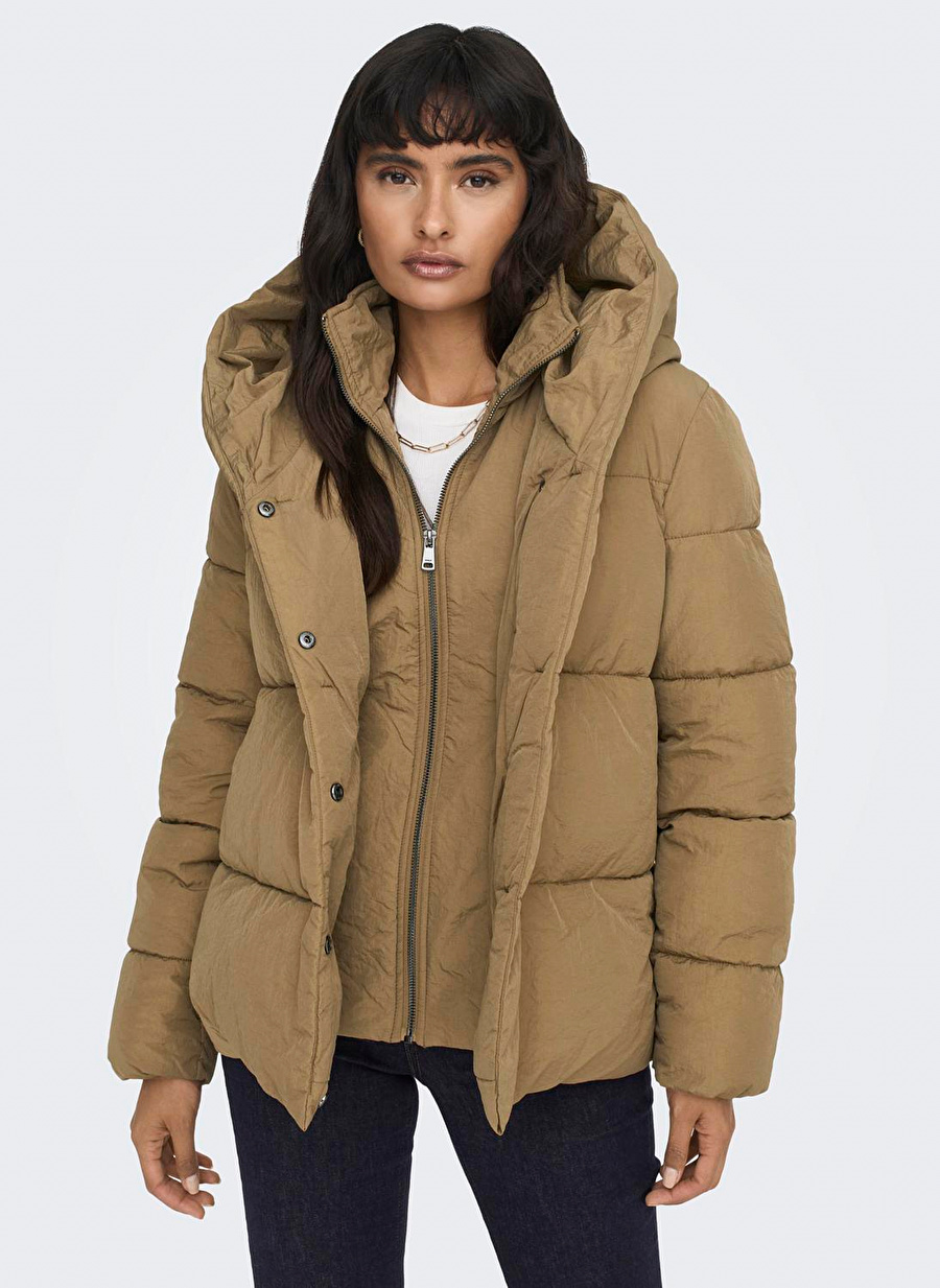 Only Bakır Kadın Mont ONLNEWSYDNEY SARA PUFFER JACKET CC