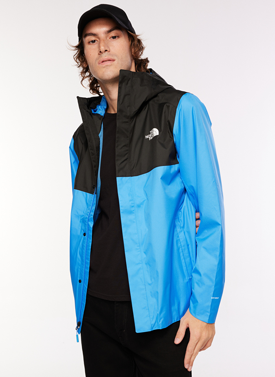 Mavi Erkek Kapüşonlu Normal Bel Mont NF0A3YFMKPI1_M QUEST ZIP-IN JACKET