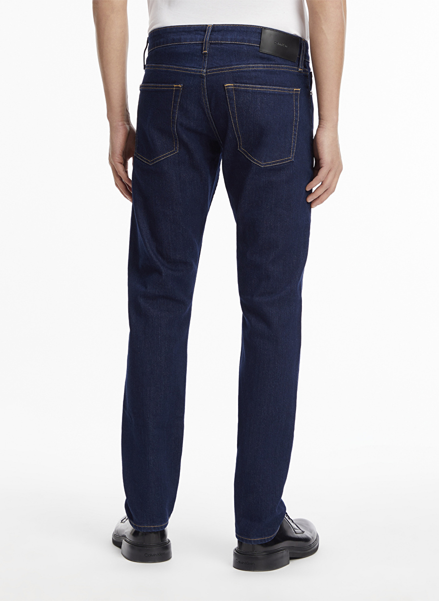 Calvin Klein Normal Bel Normal Paça Slim Fit Mavi Erkek Denim Pantolon K10K1122191A4_1