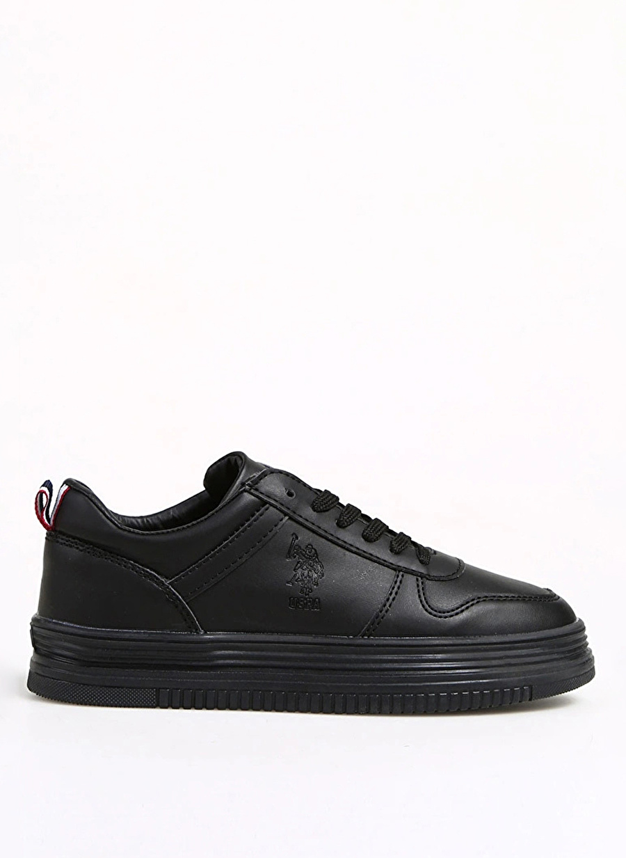 U.S. Polo Assn. Siyah Kadın Sneaker 3F SURI 3PR