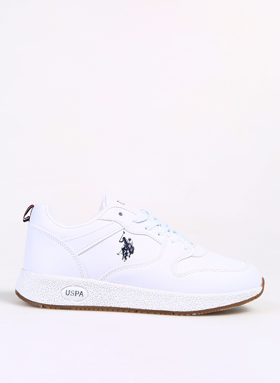 U.S. Polo Assn. Beyaz Kadın Sneaker 3W ANGEL WMN 3PR