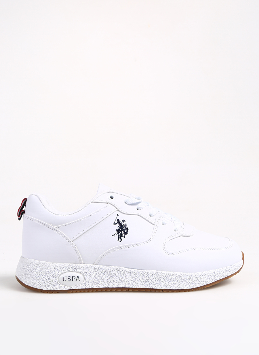 U.S. Polo Assn. Beyaz Erkek Sneaker 3W ANGEL 3PR