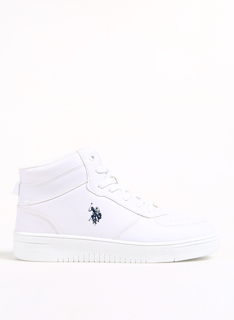 U.S. Polo Assn. Beyaz Erkek Sneaker 3W ARISTO HI 3PR