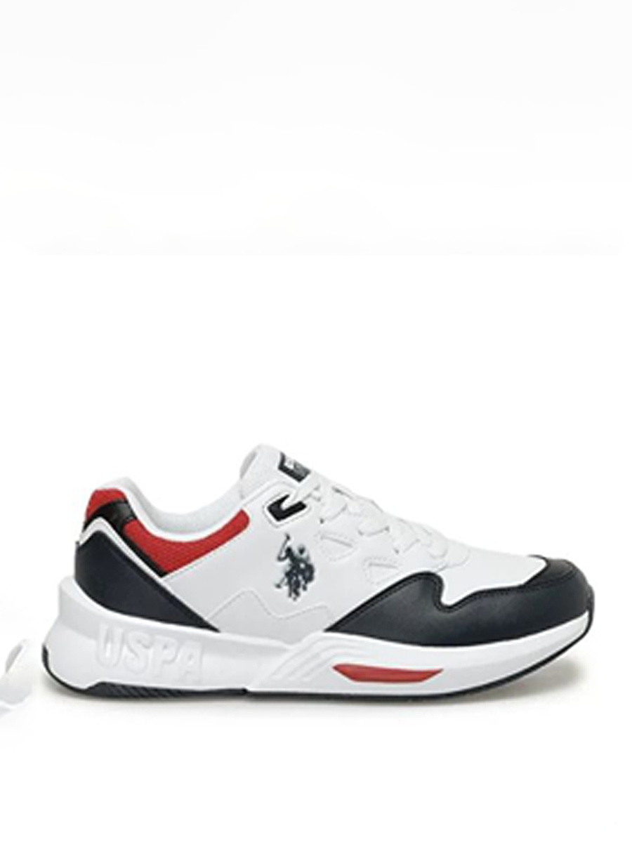 U.S. Polo Assn. Beyaz Erkek Sneaker 3W VICE 3PR