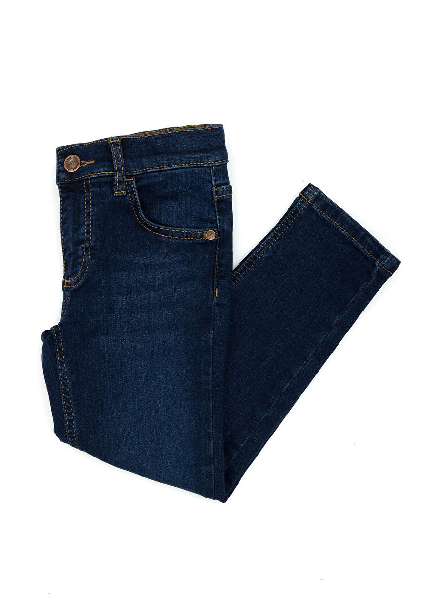 U.S. Polo Assn. Lacivert Erkek Çocuk Slim Fit Denim Pantolon LUTHERKIDS-U