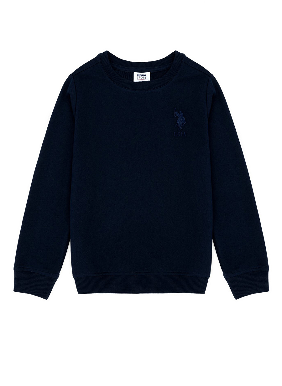 U.S. Polo Assn. Erkek Çocuk Lacivert Sweatshırt JELLYKIDSSK023