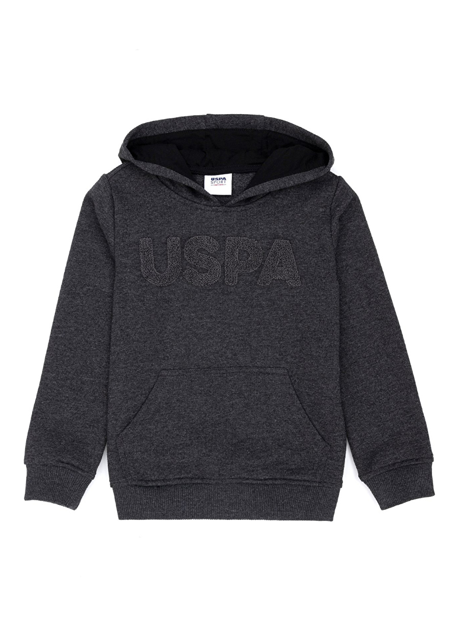 U.S. Polo Assn. Siyah Erkek Çocuk Sweatshirt