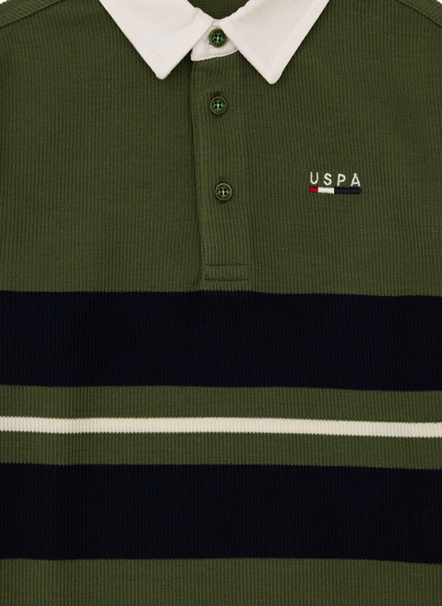 U.S. Polo Assn. Yeşil Erkek Çocuk Sweatshirt JEGAKIDS _2