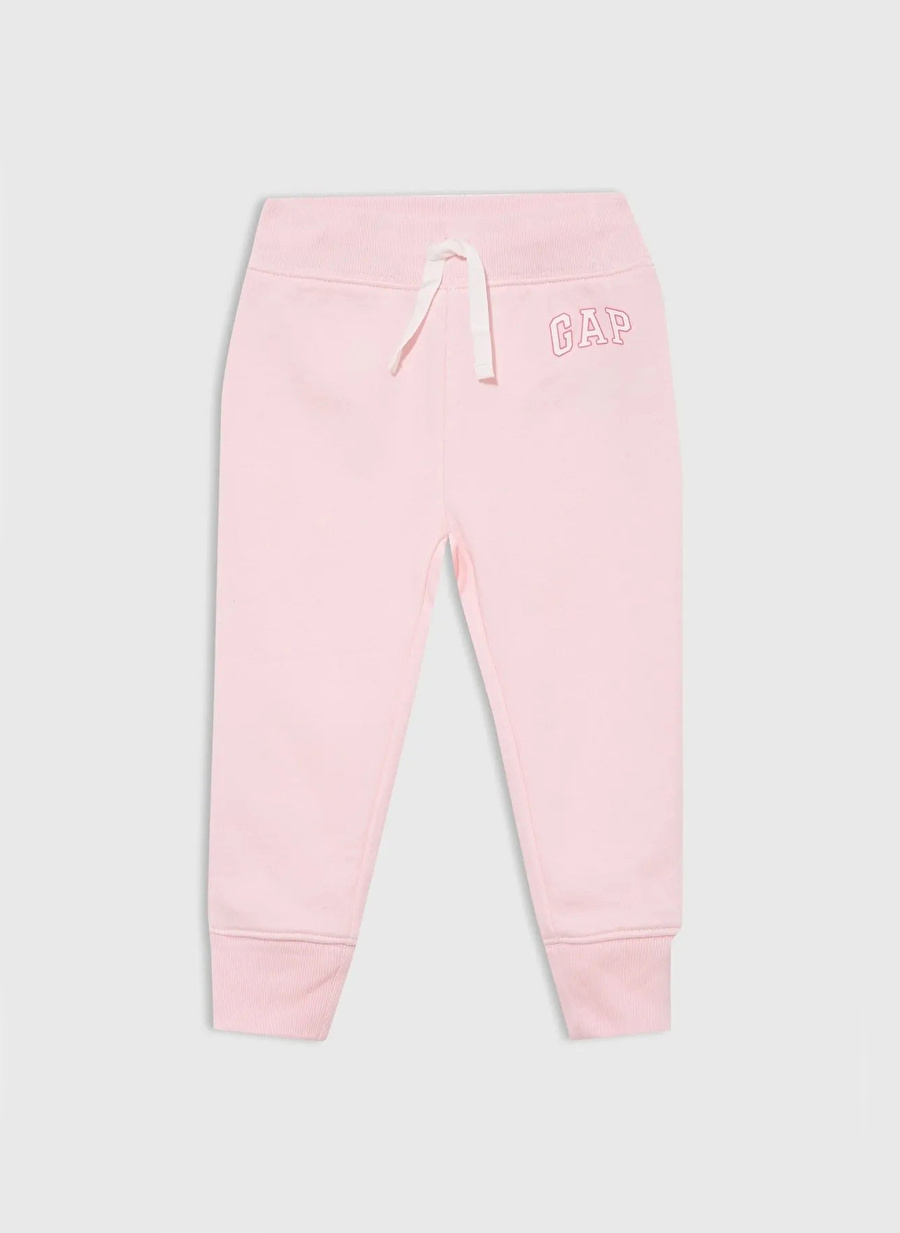 Gap Normal Paça Açık Pembe Bebek Eşofman Altı 843630