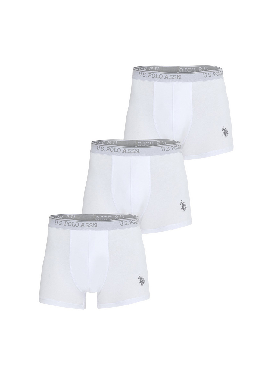 U.S. Polo Assn. Beyaz Erkek Boxer 80097 - BOXER - BEYA