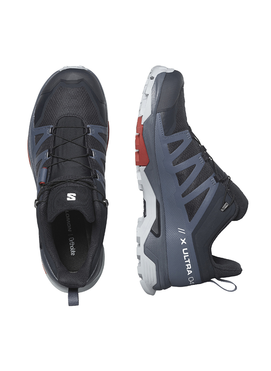 Salomon Siyah - Gri Erkek Goretex Outdoor Ayakkabısı X ULTRA 4 GTX _4