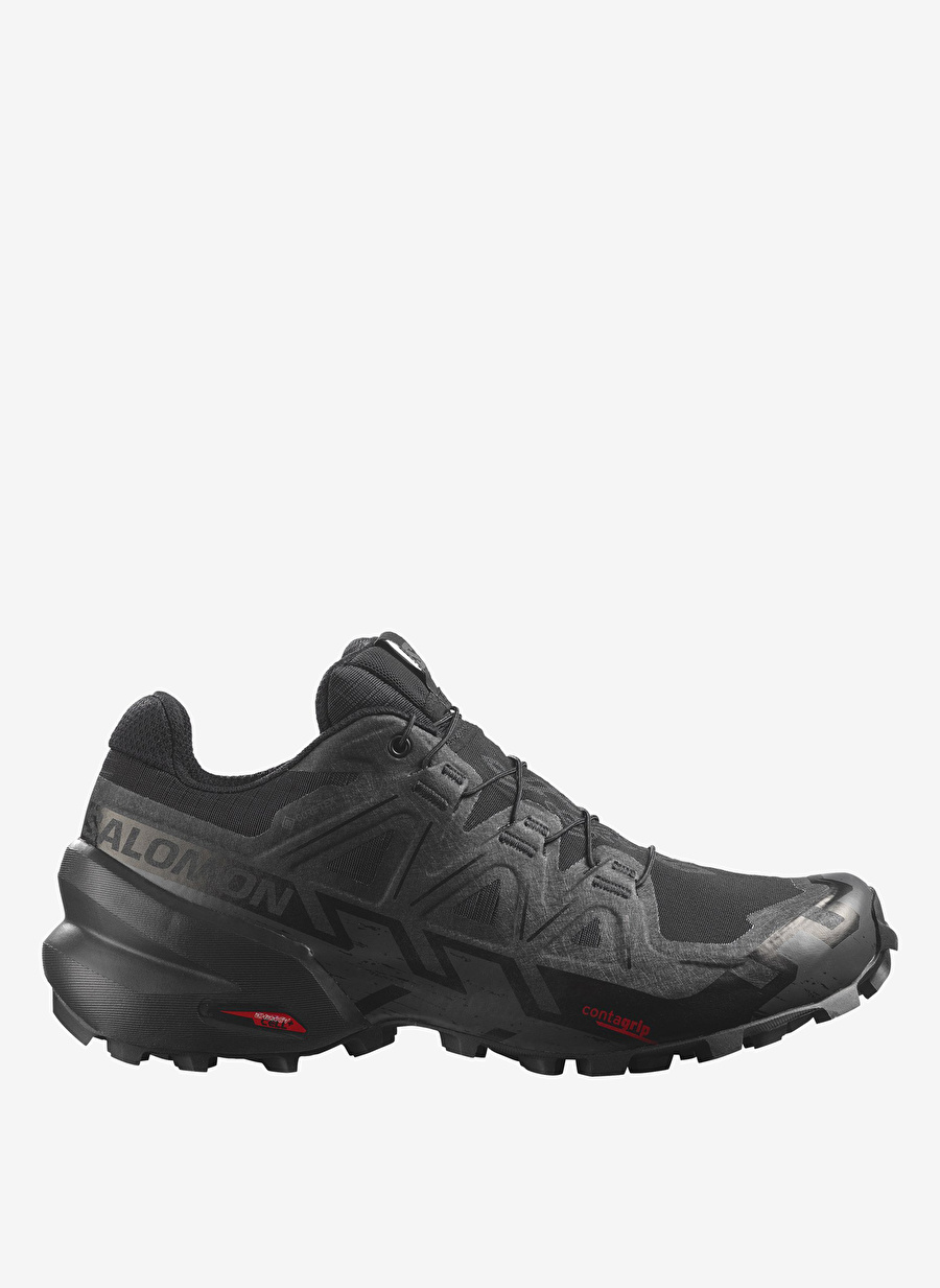 Salomon Siyah Kadın Goretex Koşu Ayakkabısı SPEEDCROSS 6 GTX W