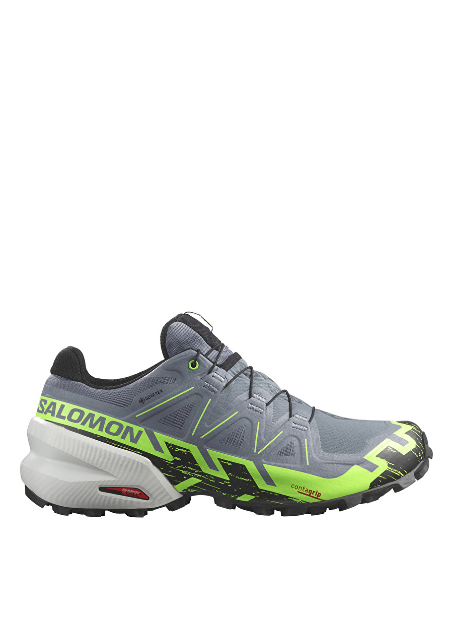 Salomon Gri Erkek Goretex Koşu Ayakkabısı Salomon SPEEDCROSS 6 GTX