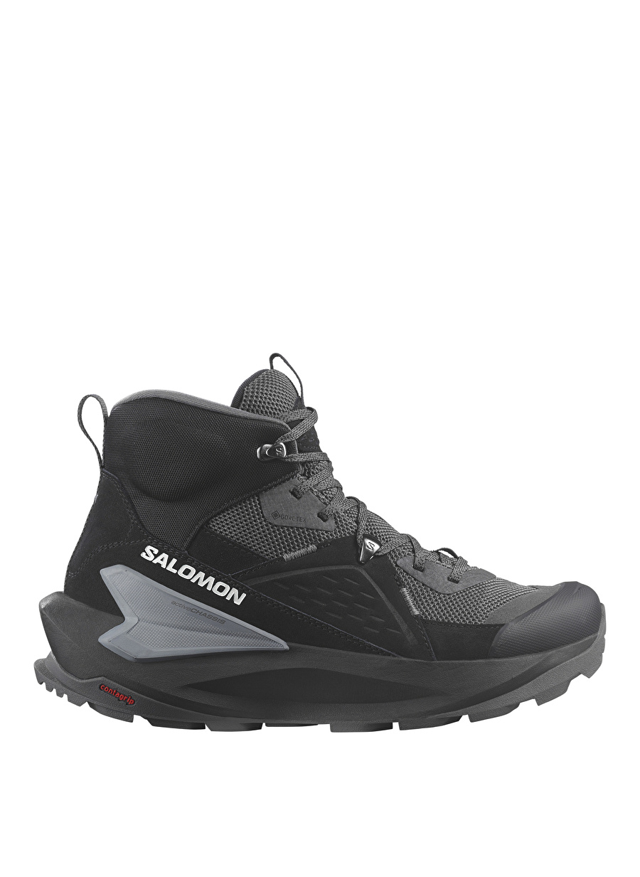 Salomon Siyah Erkek Gore-Tex Outdoor Bot ELIXIR MID GTX