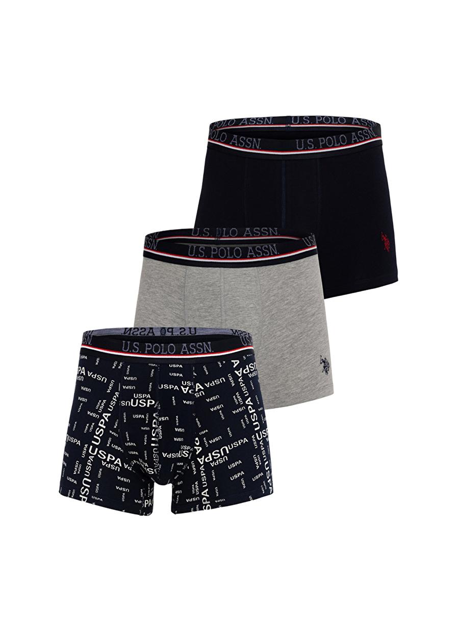 U.S. Polo Assn. Lacivert Erkek Boxer 80263 - BOXER - LACI