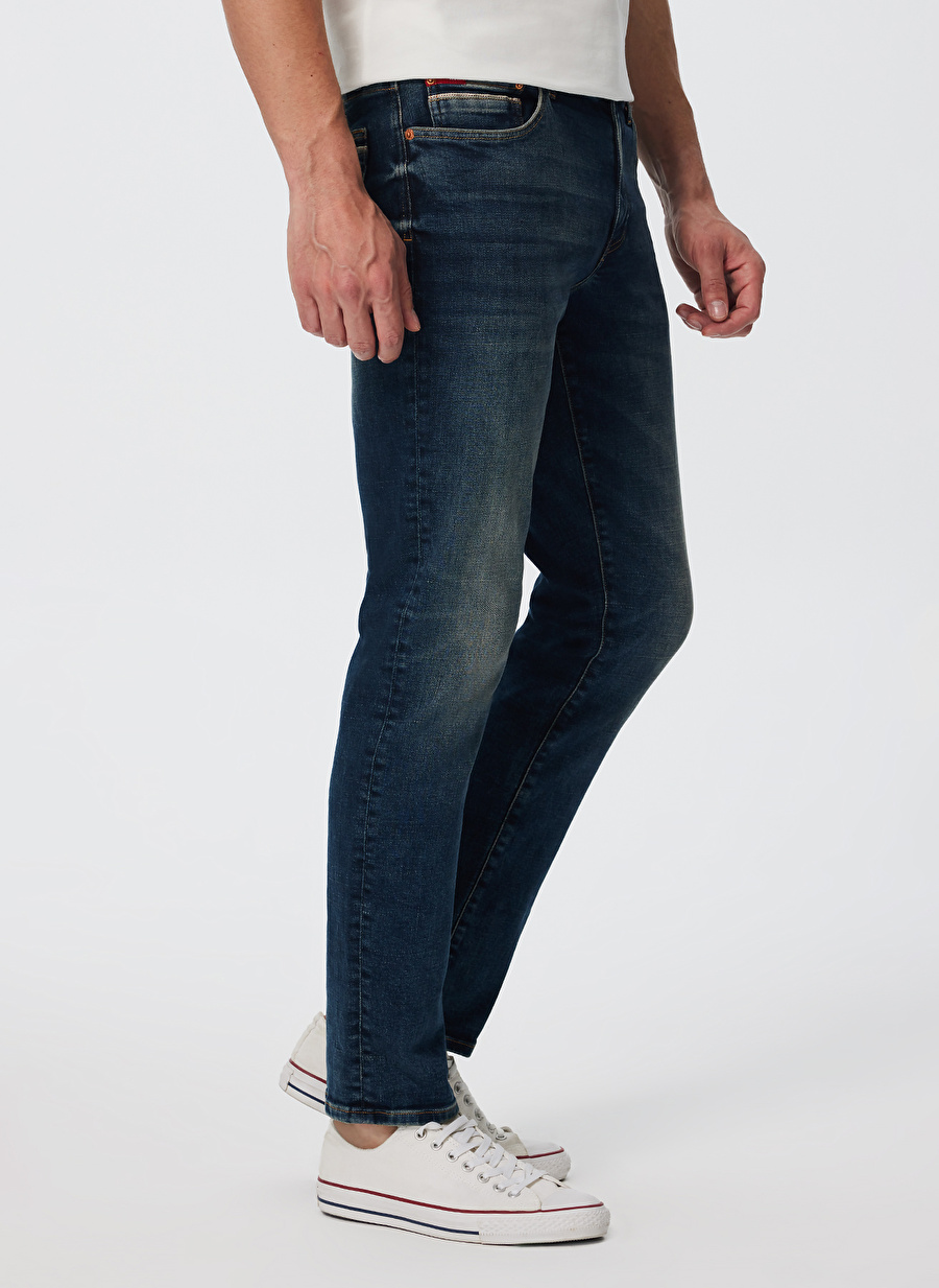 Cooper JAGGER JAKE DS BLUE Slim Straight Erkek Denim Pantolon 241 LCM 121019_1