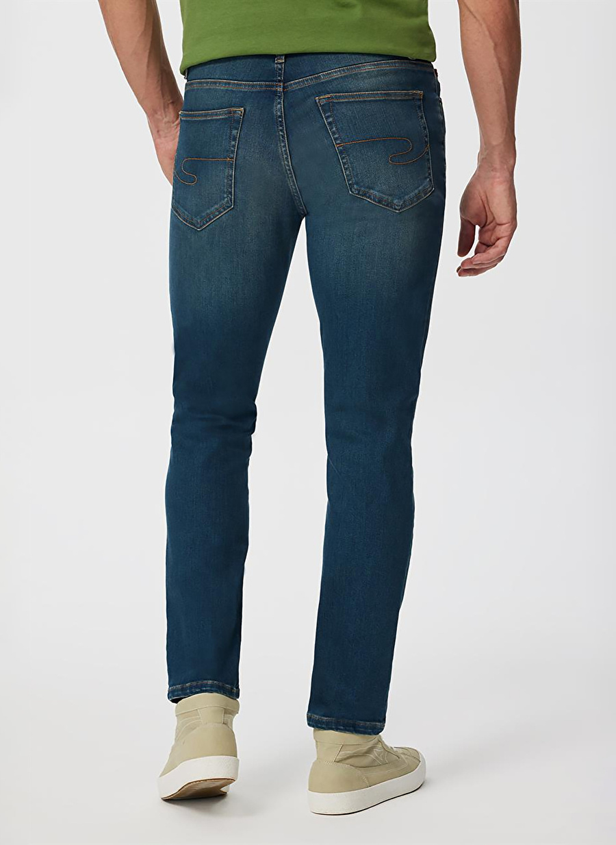 Lee Cooper Renksiz Erkek Slim Straight Denim Pantolon 241 LCM 121028 JAGGER TOGORIAN HALI _3